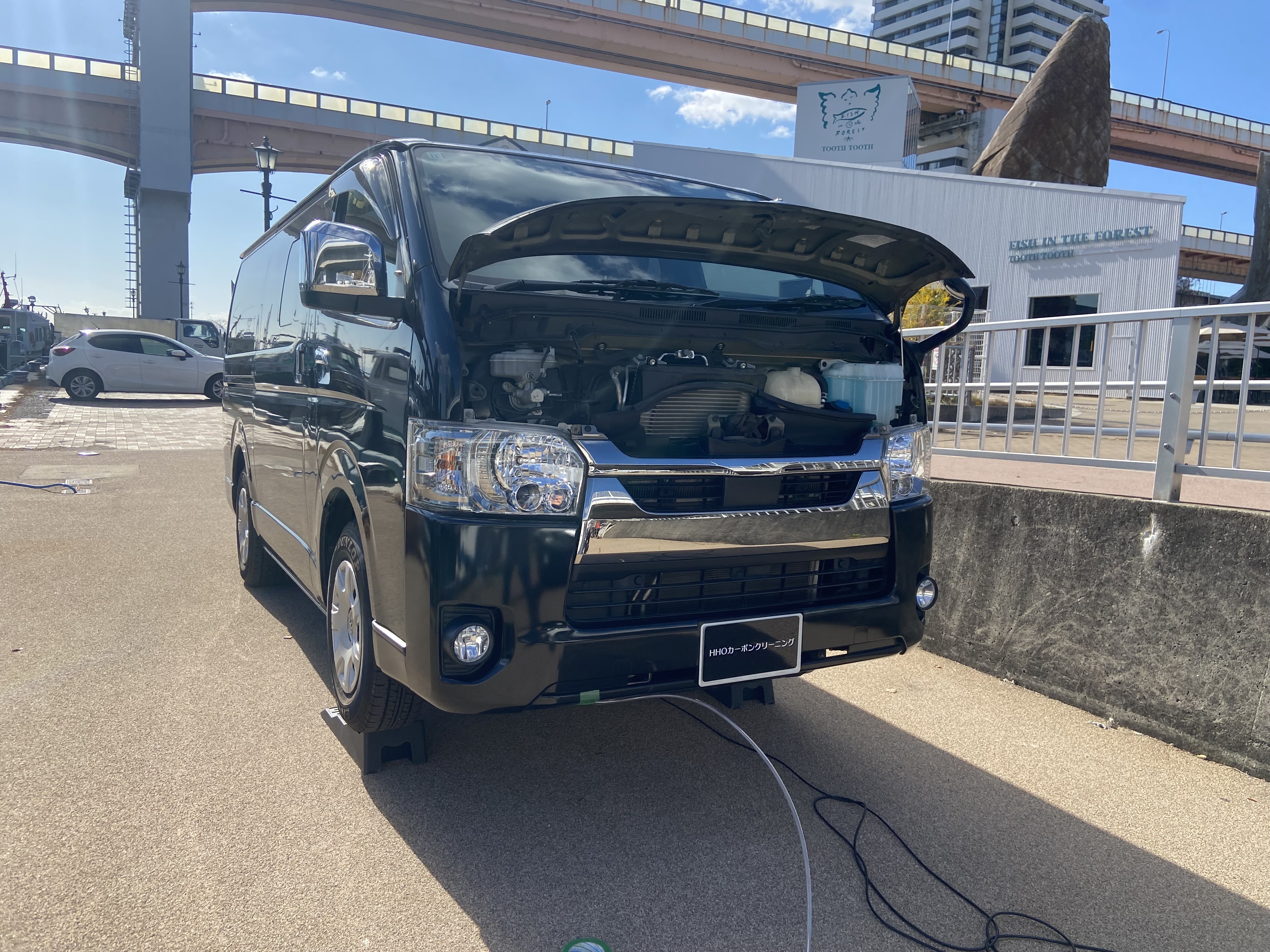 ハイエース 燃費改善 施工事例